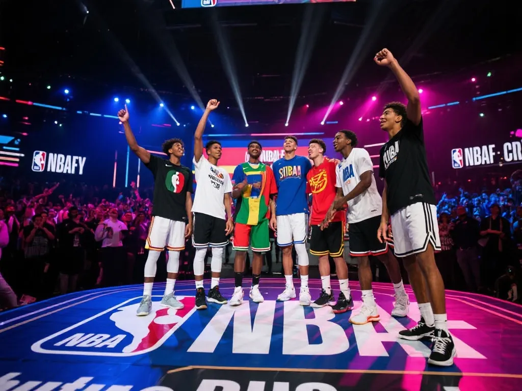 “篮”不住的多元风暴：NBA选秀夜国际新星闪耀全场